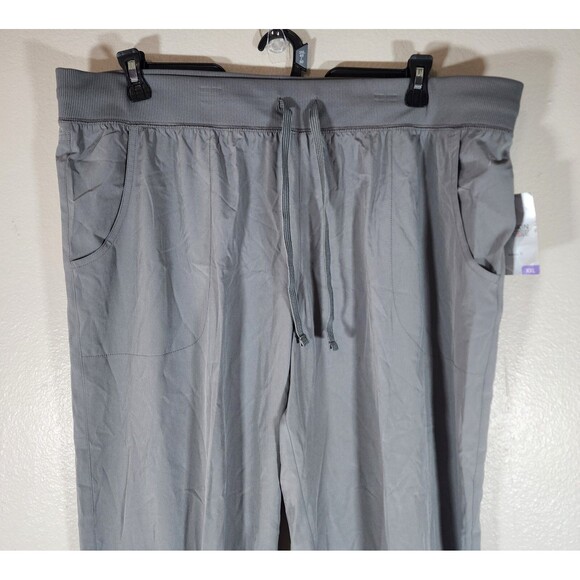 Danskin Now Grey Joggers Loose Fit Women's Size XXL - Picture 2 of 12